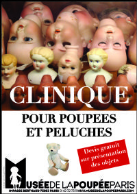 Réparation de poupées et peluches. Publié le 28/04/16. paris03